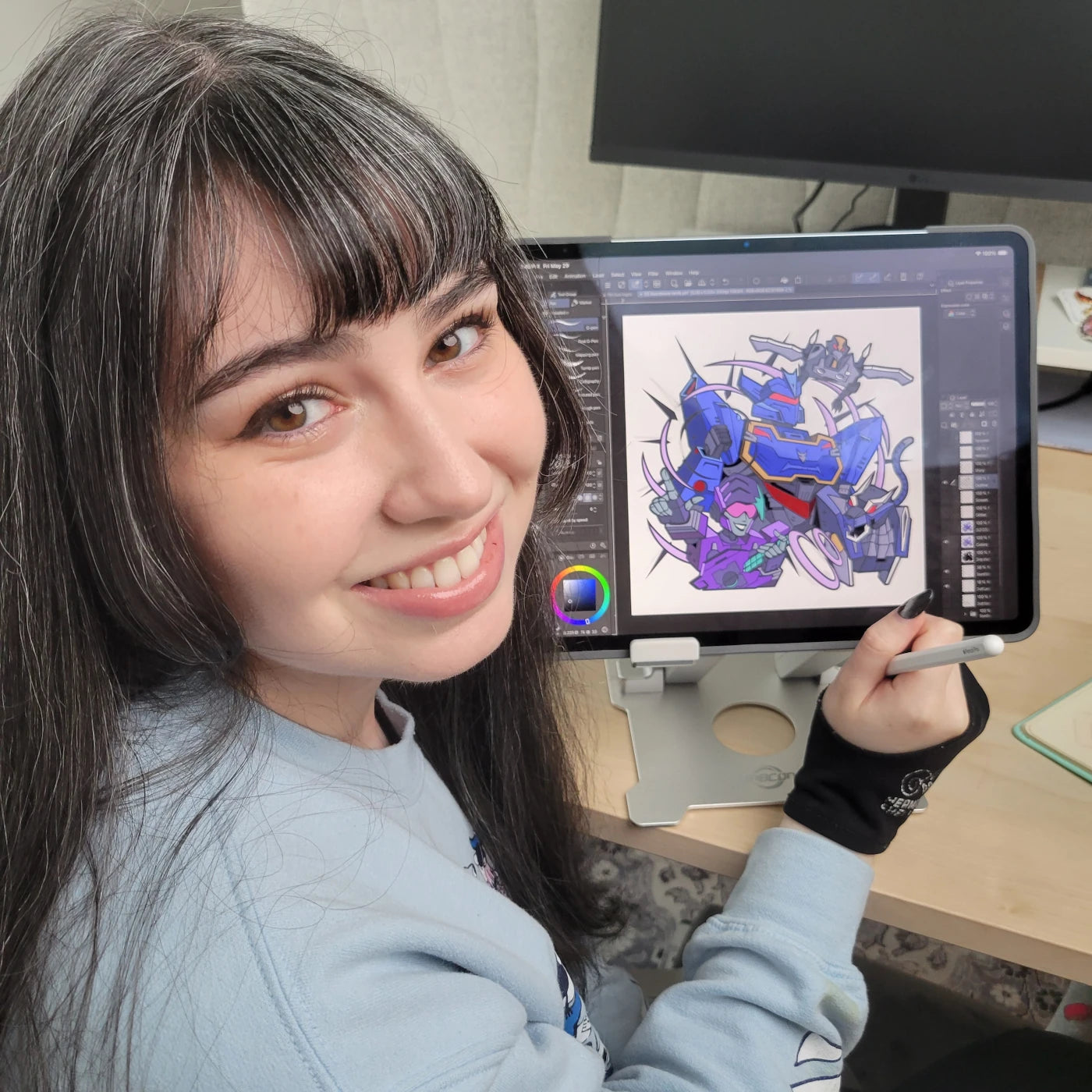 EV, the artist behind YourGuidingX