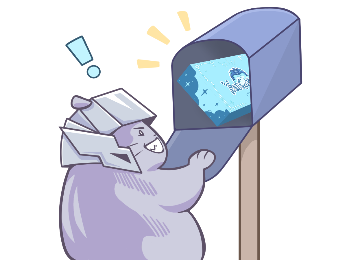 PINS ARRIVE IN YOUR MAILBOX